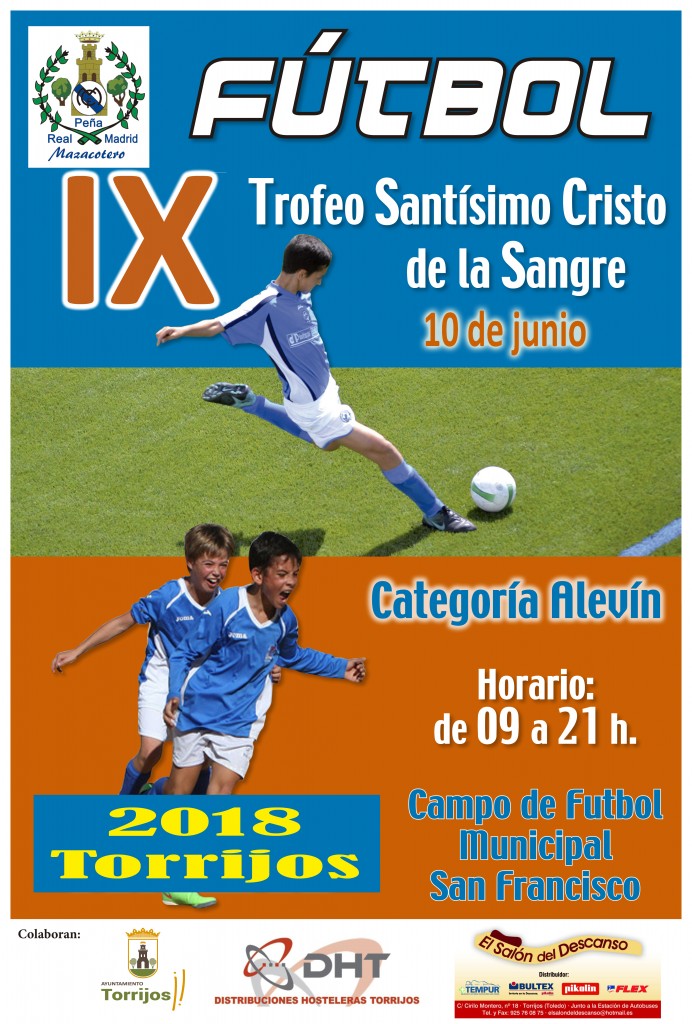 REAL MADRID MAZACOTERO - CARTEL 2018